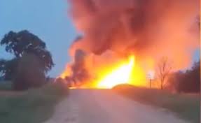 Clay County Bridge Fire