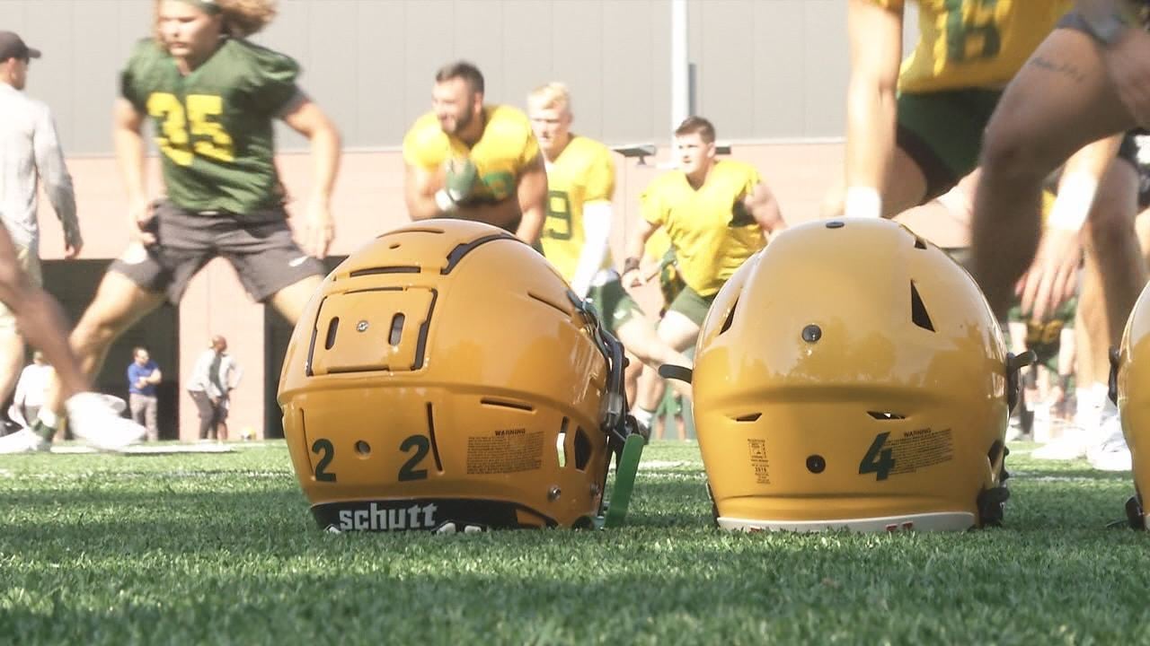 Bison Football Begins Fall Practice KVRR Local News