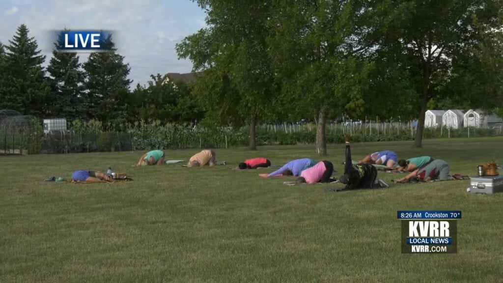 Yoga In The Garden
