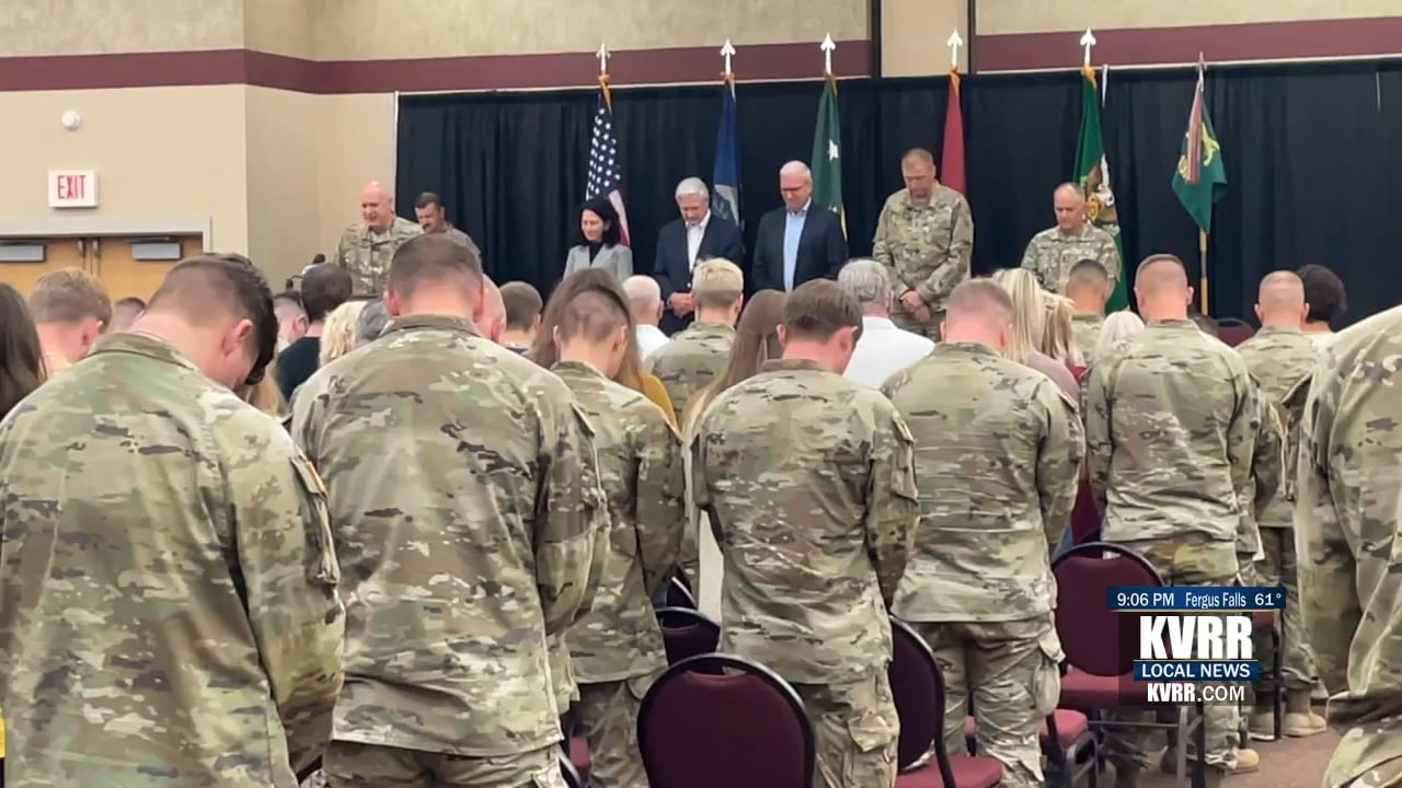 Welcome home ceremony for North Dakota National Guard – KVRR Local News