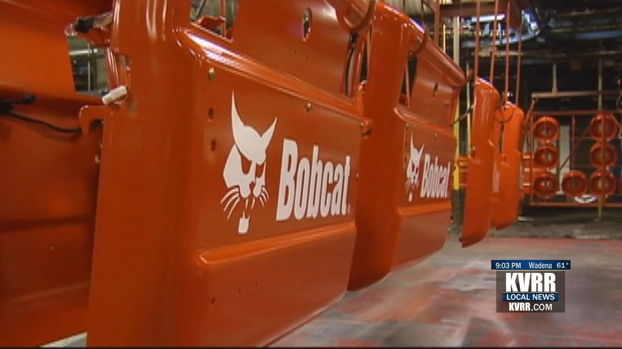 Union worried about potential layoffs at Gwinner's Doosan Bobcat plant