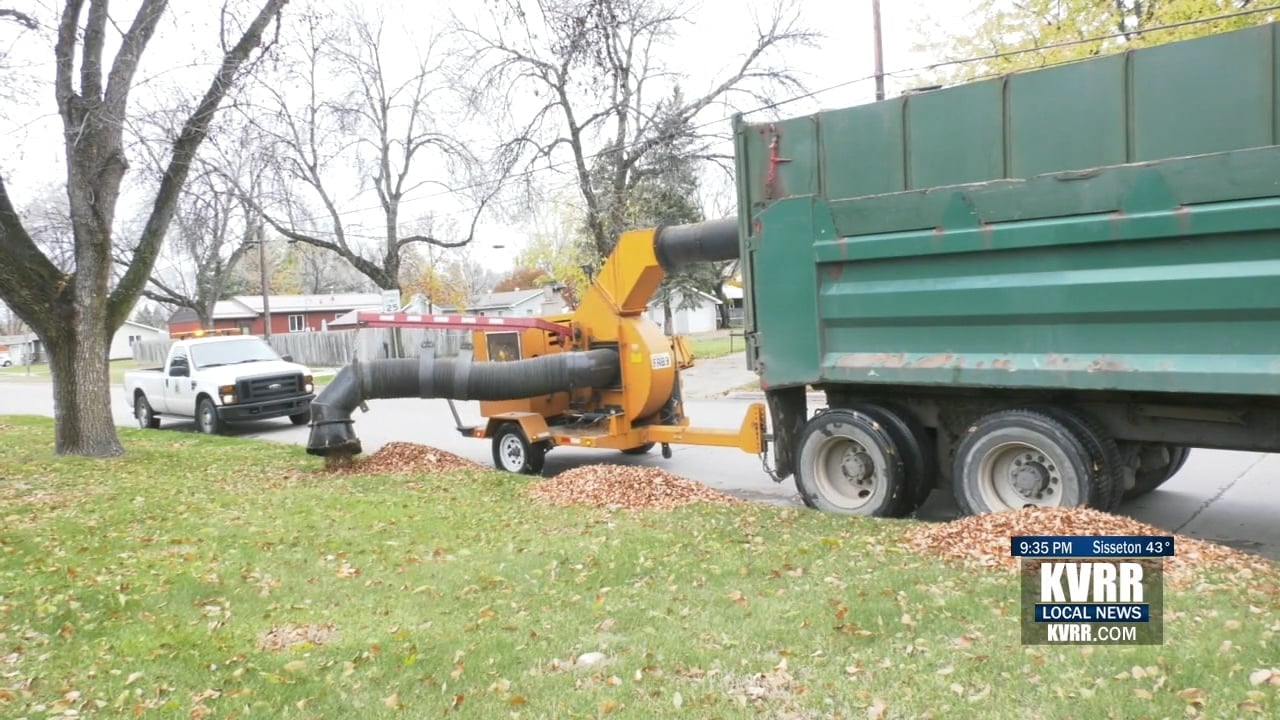 Grand Forks Public Works Uses Vacuum Trucks To Clear Leaves KVRR