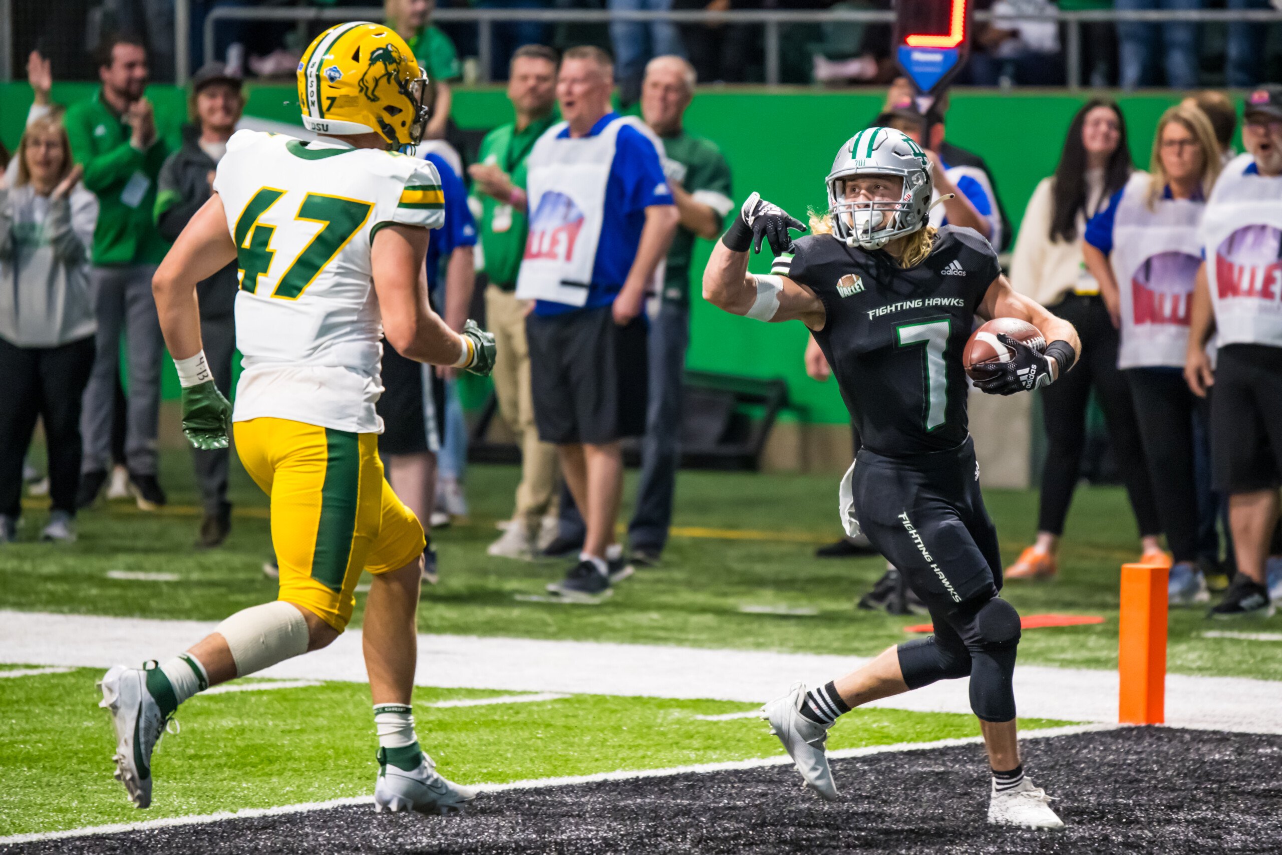 An Emotional Bubba and Defeated Bison Players; Recap of UND's 4924 Win
