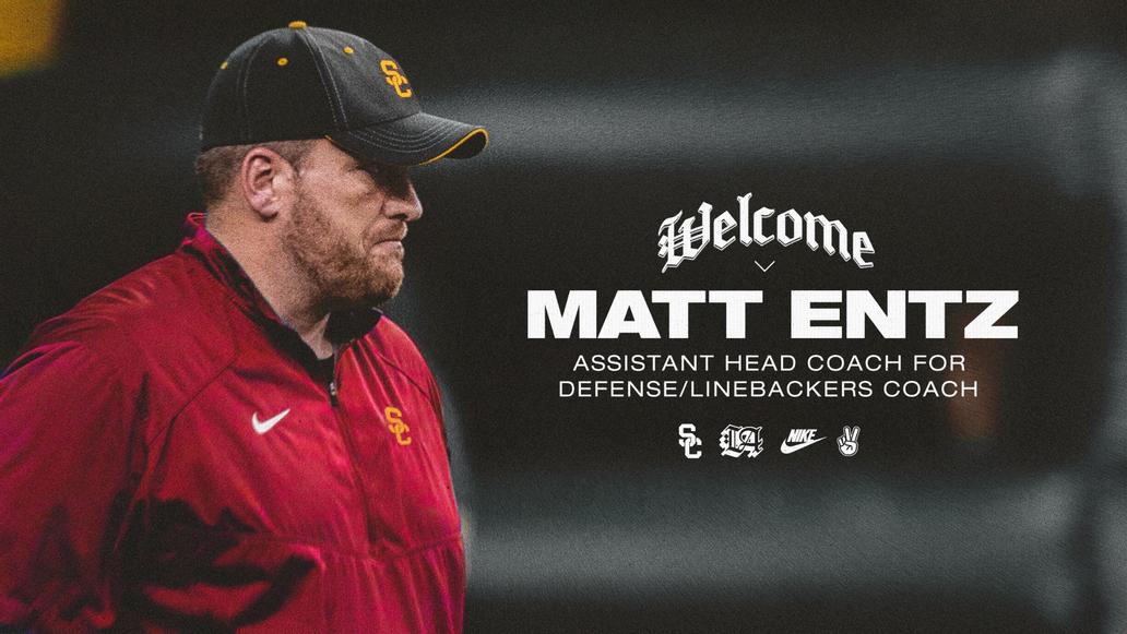 Matt Entz Named USC Football Assistant Head Coach for Defense