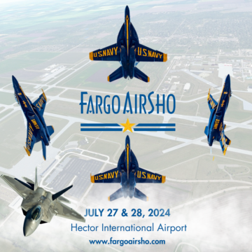 Next Generation To Take The Helm At 2024 Fargo AirSho KVRR Local News   11824 Savethedate1 360x360 