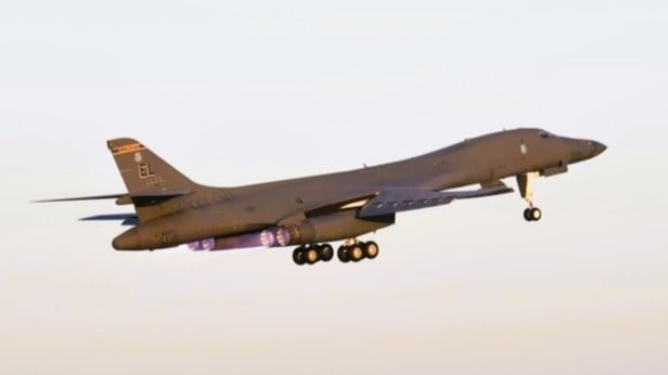 B-1B Lancer Crashes On Ellsworth Air Force Base - KVRR Local News