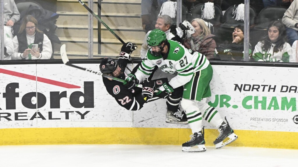 Ncaa Men's Hockey 2024: Omaha Vs North Dakota Jan 12