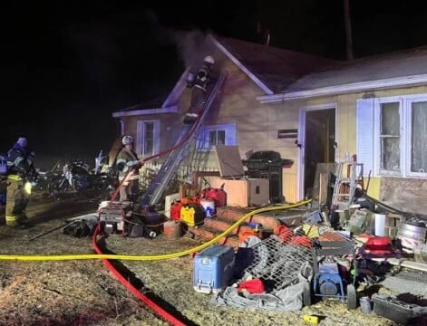 Fire damages home near Chaffee, North Dakota, three people escape ...