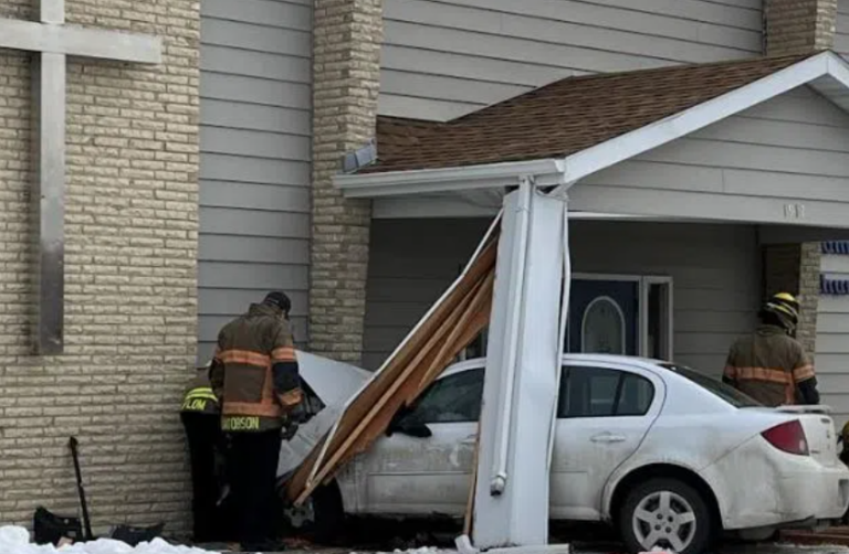 Car In Church 021324