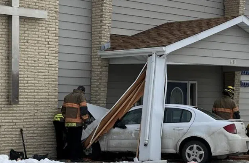 Car In Church 021324