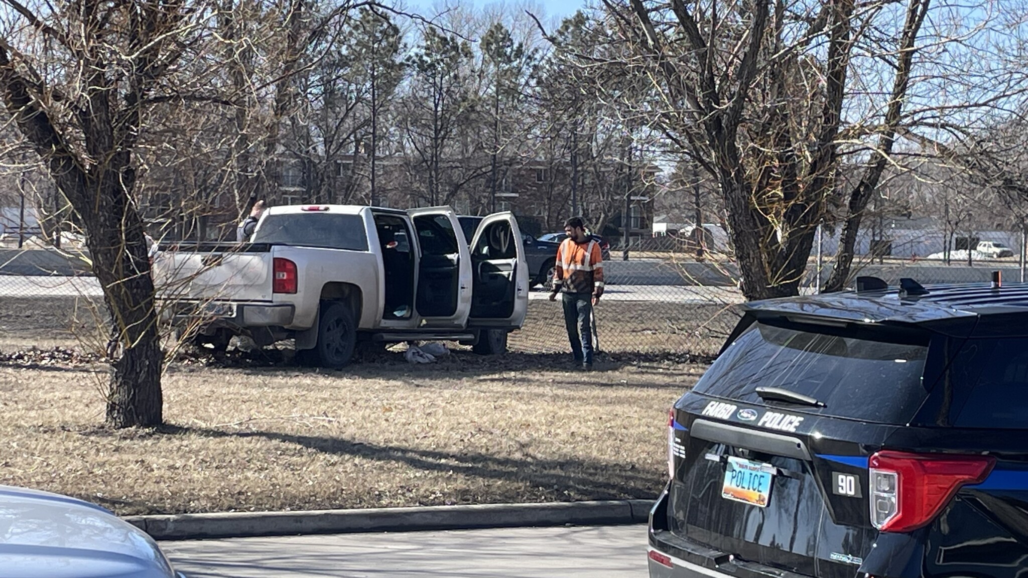 Update: Three in custody after stolen vehicle crash, police search in ...