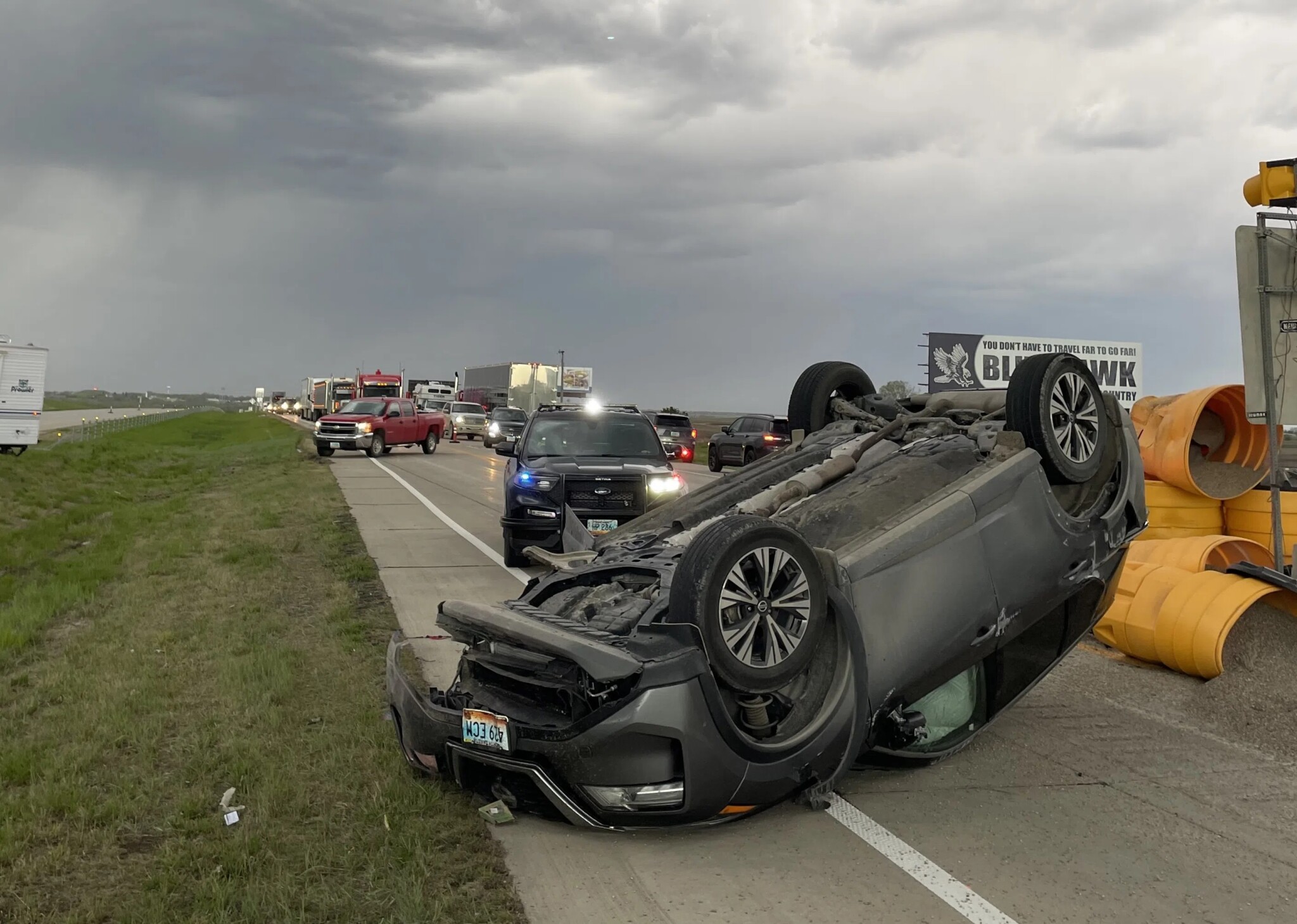 two-construction-zone-crashes-force-i-94-closure-east-of-jamestown