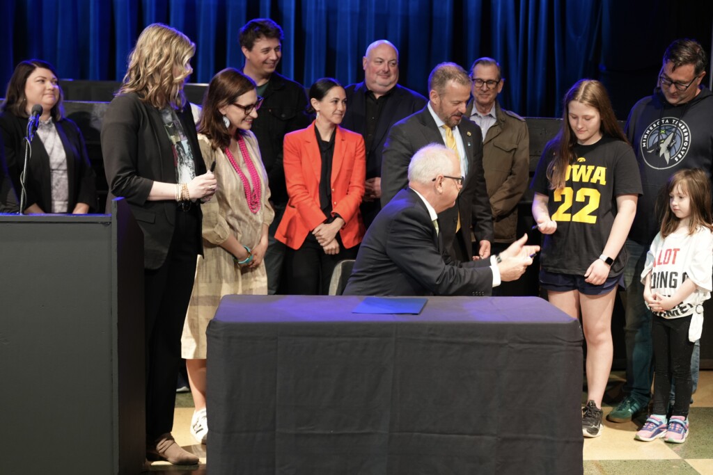 Governor Walz Signs Bill Into Law