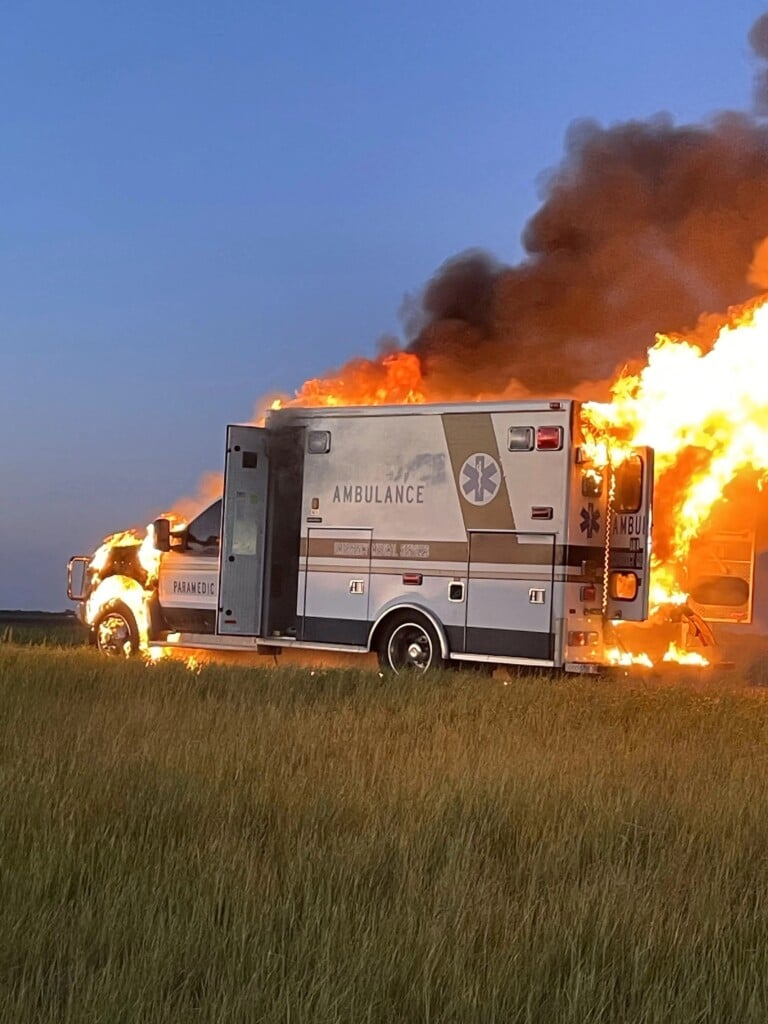 Day County Ambulance Fire Scaled