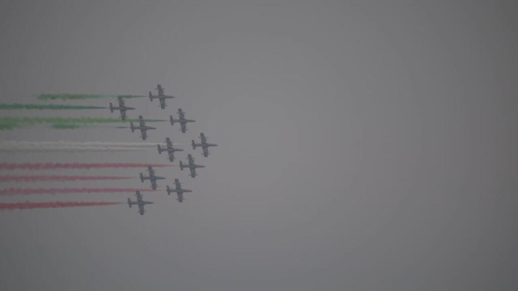 Italians Flyover Of Fargo