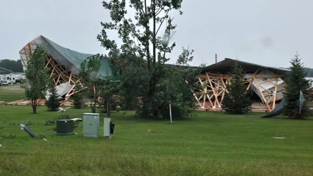 Frazee Storm Damage
