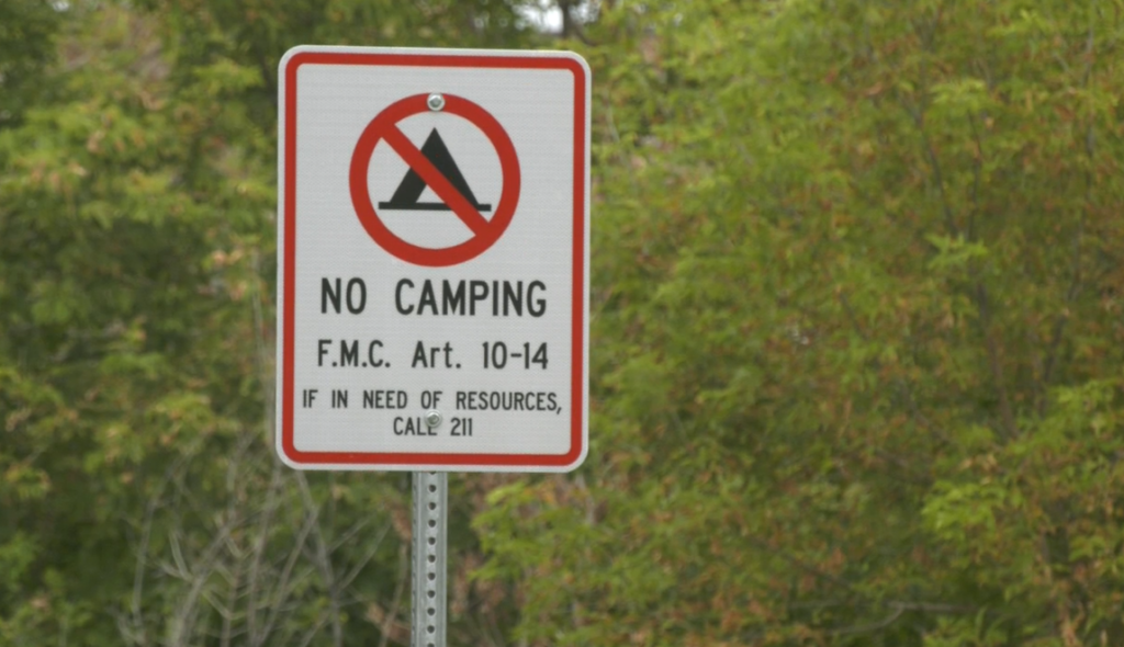 Homeless camps