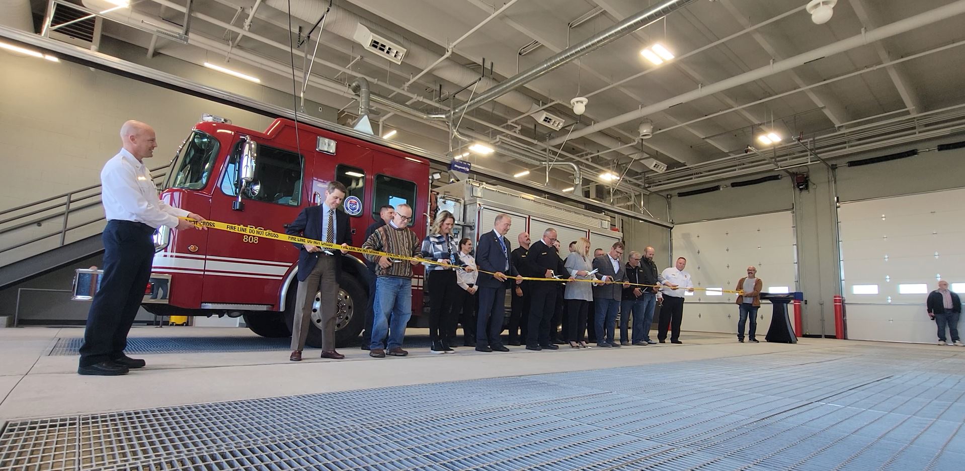 Ribbon cutting held for new South Fargo fire station - KVRR Local News