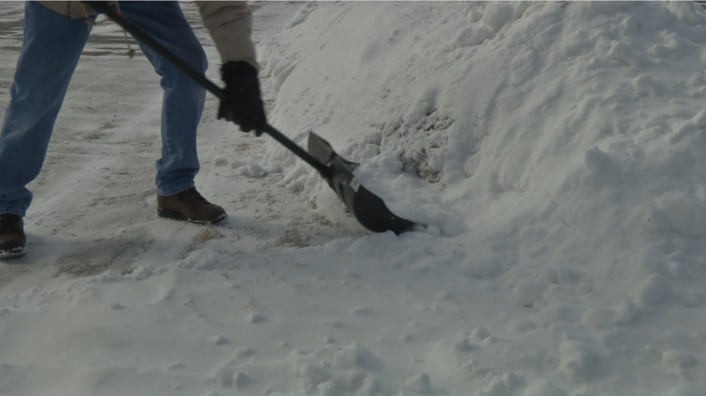 Shoveling