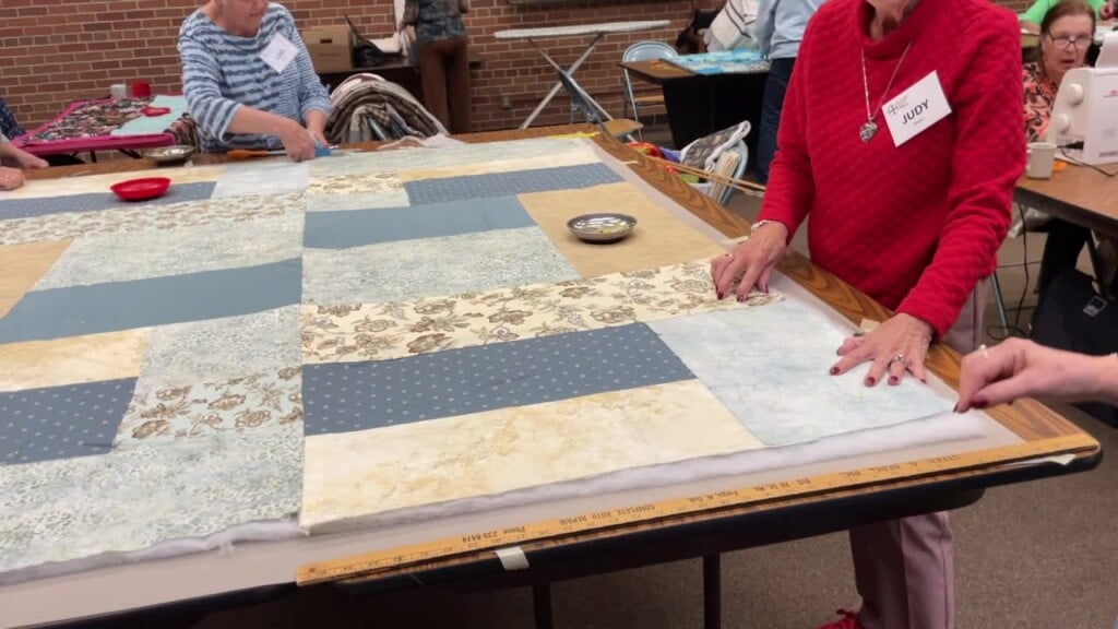 Church Quilters Create Special Quilt To Help Fundraise For Ukrainian Refugees
