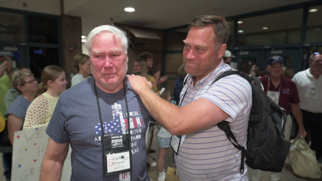 Honor Flight Veterans Return Home To Heroes Welcome At Fargodome