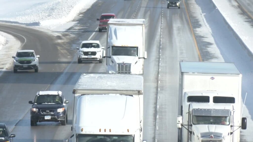 Second Day Of Clean Up Efforts With More Slippery Roads