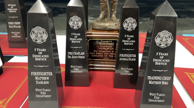 West Fargo Fire Department Awards Ceremony
