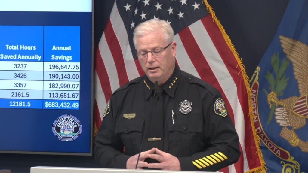 Fargo Police Chief Shows Concerns Over Repeat Offenders And Other Crimes