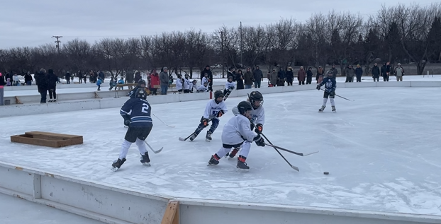 Youth Pond Hockey Day