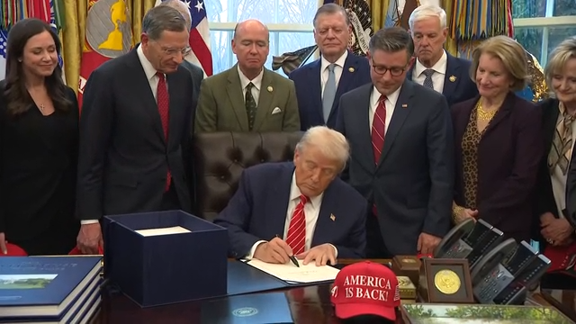 Trump Signs Bill To End Shutdown