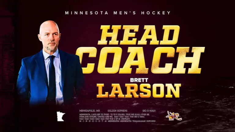 Larson Named Head Coach of Gopher Men's Hockey - KVRR Local News