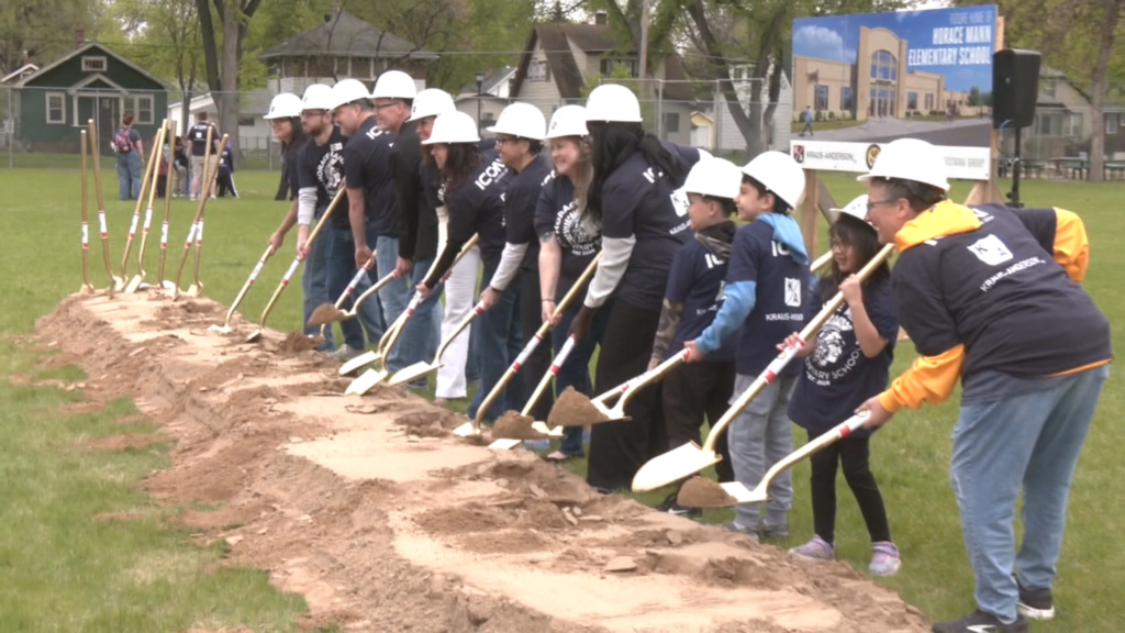 Horace Mann Elementary School Ground Breaking