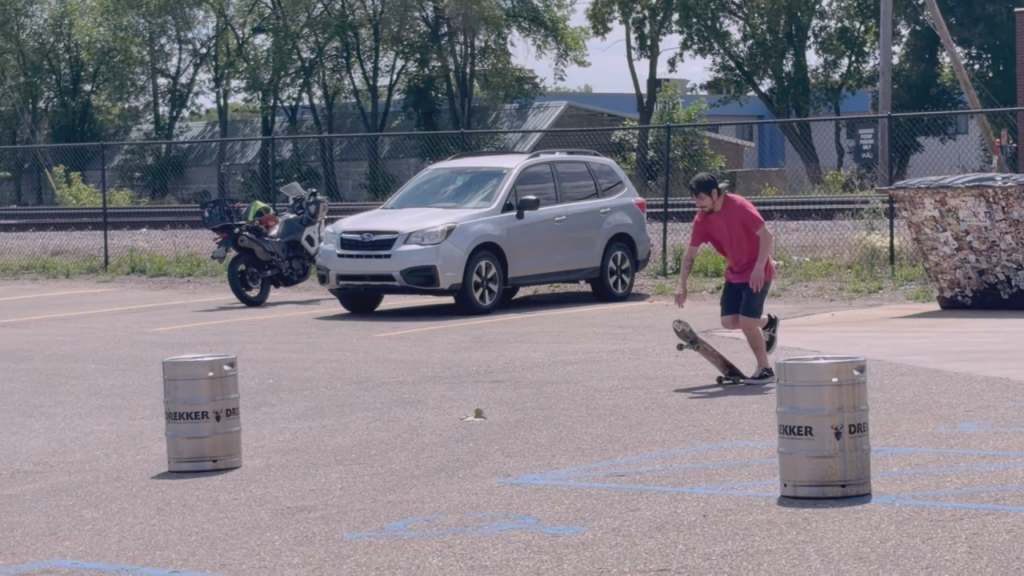 Skateboarding