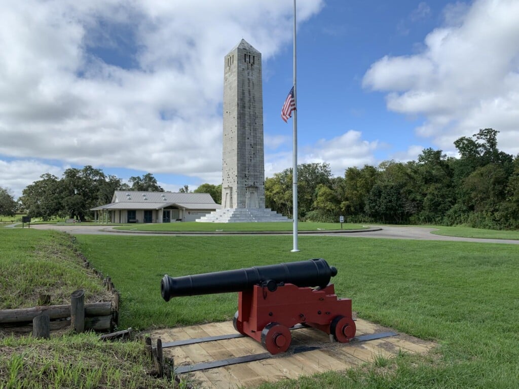 Chalmette Battlefield, location of the Battle of New Orleans