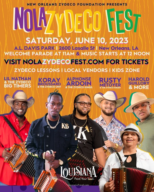 Télé Louisiane Partners with NOLA Zydeco Festival