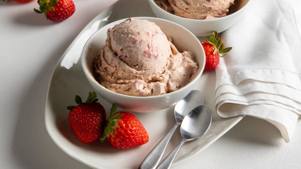 2025 Culinary Calendar - No Churn Strawberry Ice Cream Recipe
