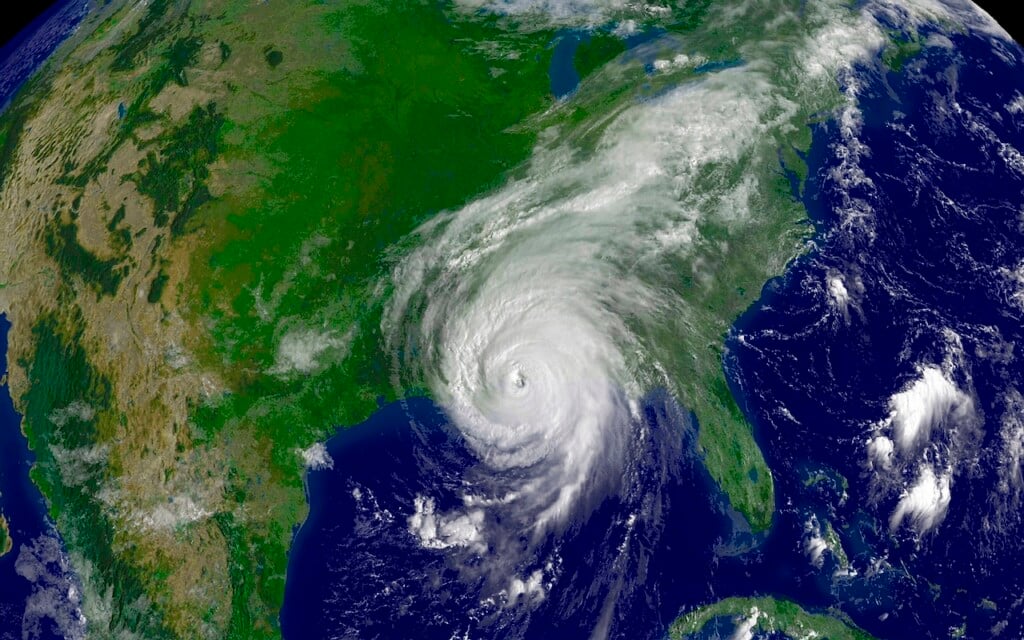Hurricane Katrina Regional Imagery.