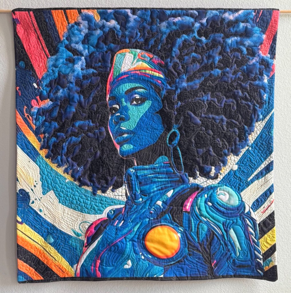 Earamichia Brown "Force Of Nature" 2024 Textile at LSU Museum of Art