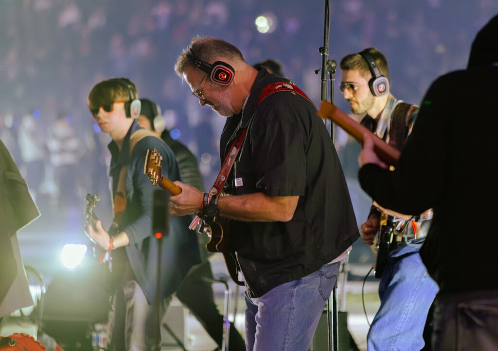 SLU Professor Joe Burns Plays at Rockin'1000 U.S. Debut in New Orleans