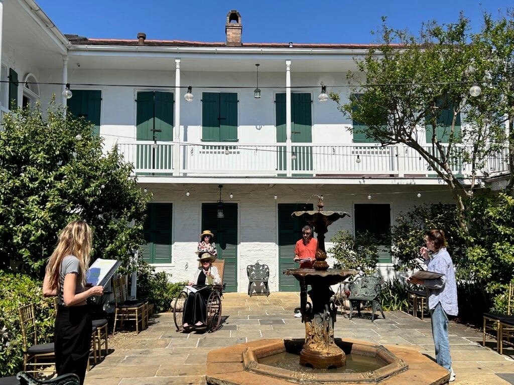 Rehearsal for special Tennessee Williams Festival 40th anniversary event: We Have Not Long To Love: A Celebration OF Tennessee Williams