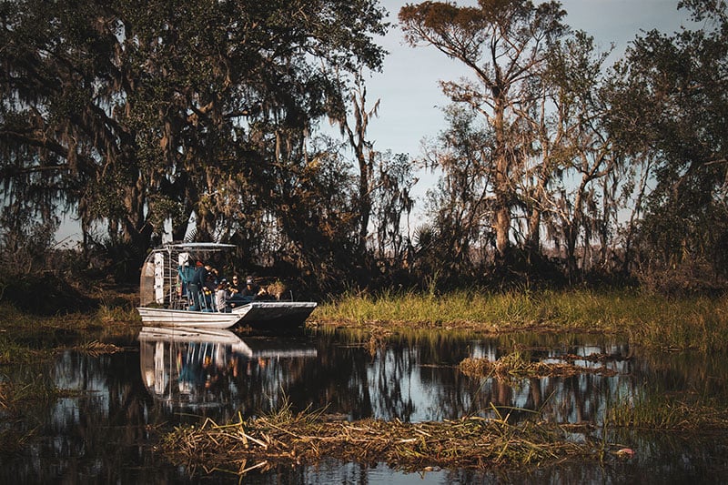 Bucket Airboat