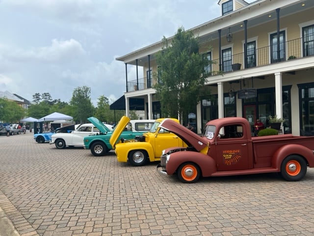 TerraBella Village annual Classics on the Boulevard car show on TerraBella Blvd.