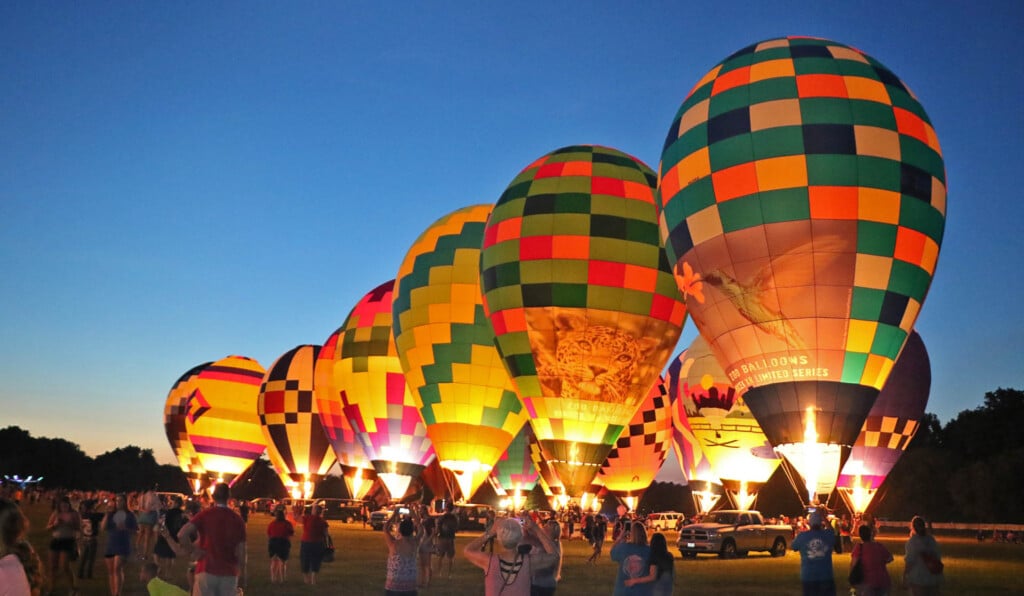 July Festivals in Louisiana: Red River Balloon Rally
