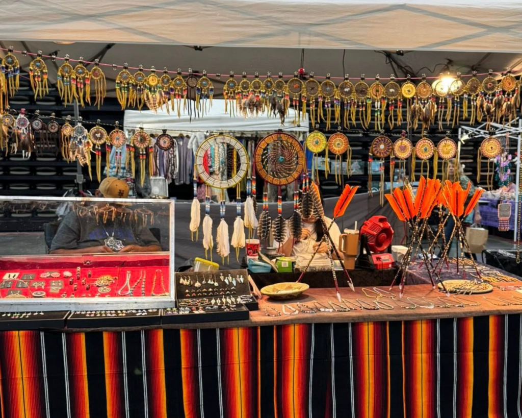 United Houma Nation Powwow booth