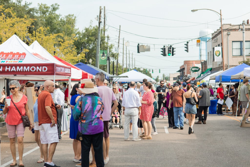 Downtown Hammond, La. taken during the Downtown Development District's 40th anniversary, by Alyssa Schiaffino