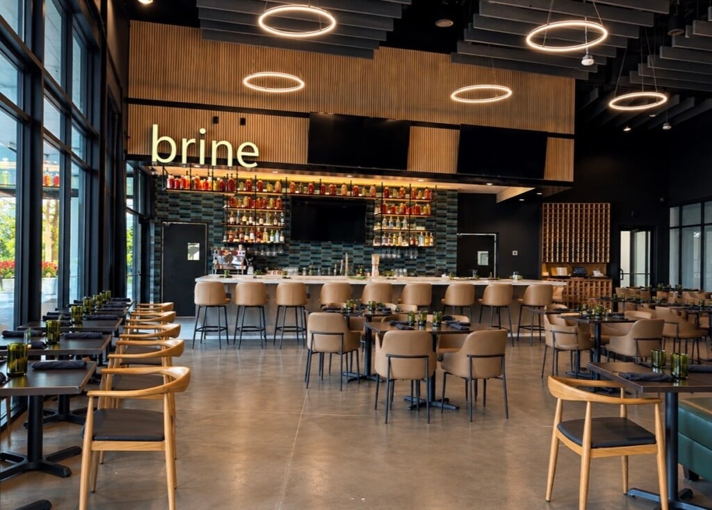 Interior of The Brine located at the Louisiana Boardwalk in Bossier City