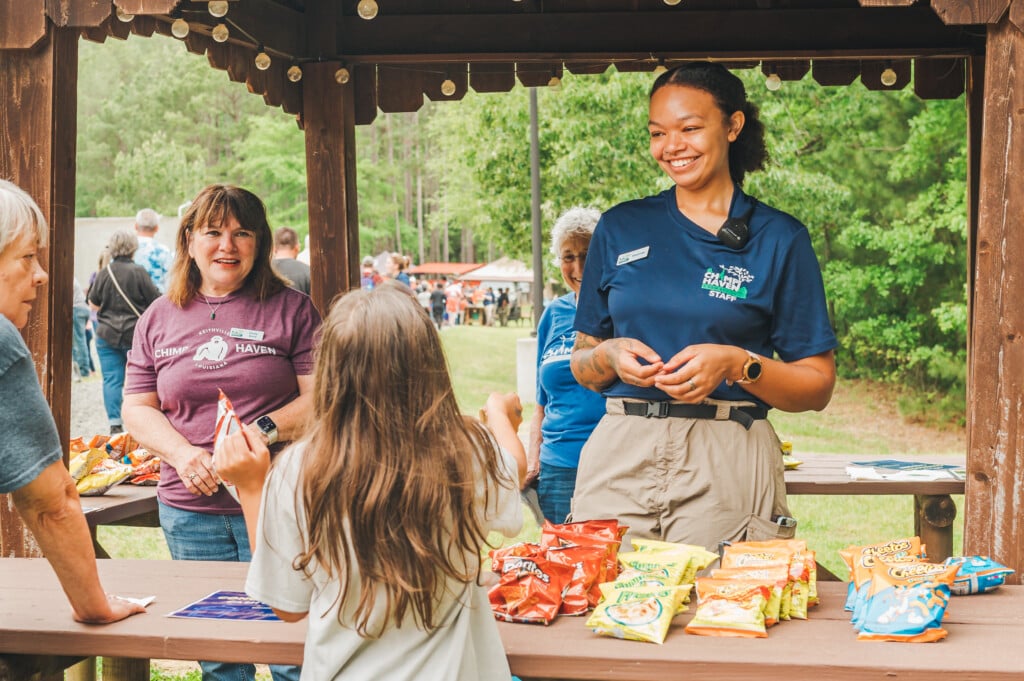 Chimpanzee Discovery Day at Chimp Haven
