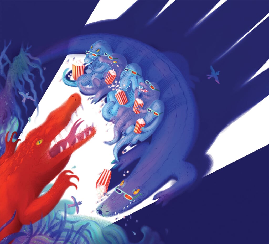 Louisiana Life Film Feature Illo