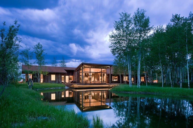 3 Mountain Homes With Incredible Water Elements - Mountain Living