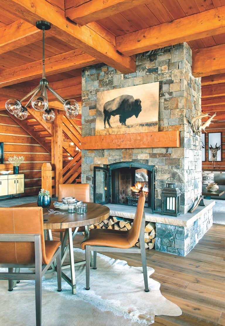 18 Dreamy Mountain Home Fireplaces Mountain Living